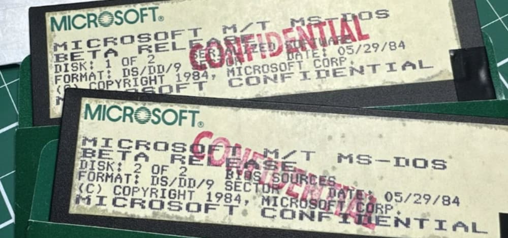 Microsoft publica el código fuente del mítico MS-DOS