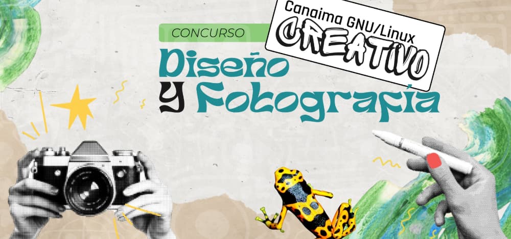Concurso de diseño y fotografía  promovido por el CNTI fusiona cultura venezolana y tecnología libre 