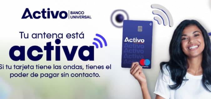 Banco Activo presenta su tarjeta con tecnología Contacless