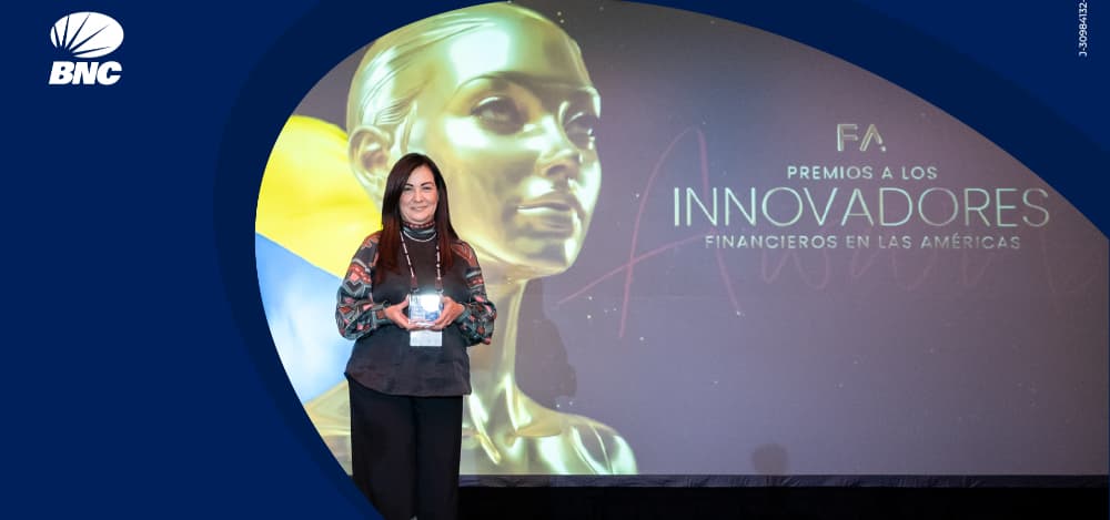 BNC recibe en Miami el Premio País Platino 2026 por su ecosistema para emprendedores