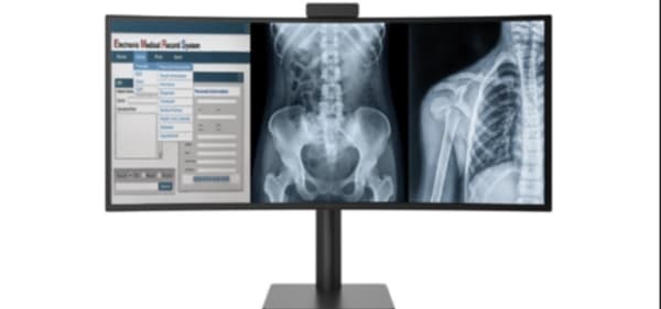 LG presenta monitor médico curvo de 40″ con aval de la FDA