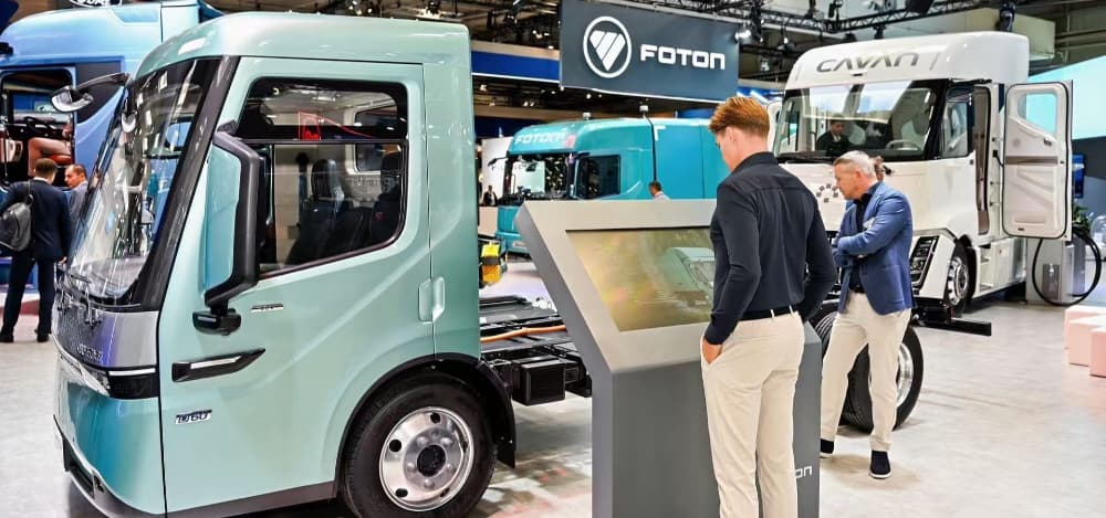 FOTON exhibe su portafolio en Hannover e impulsa un nuevo modelo de expansión global