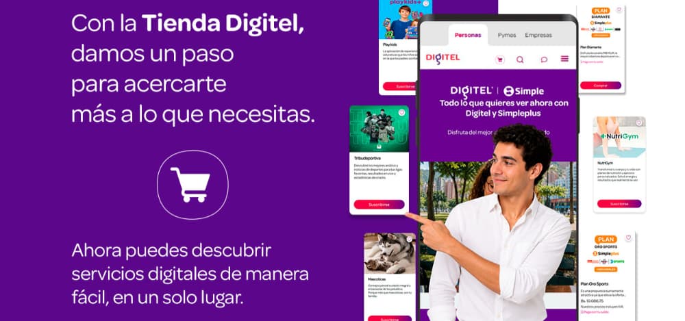 Digitel lanza Tienda Digitel, un espacio para acceder a servicios, soluciones y contenidos en un solo lugar