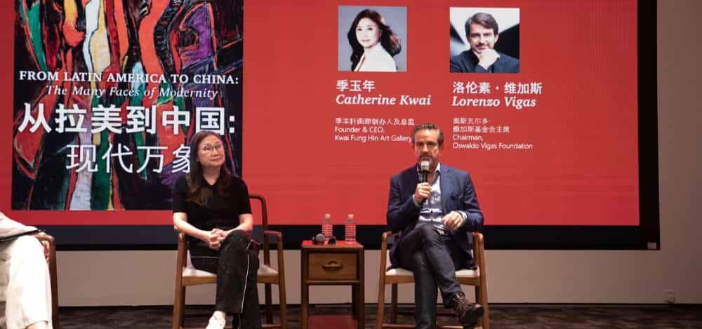 El Museo más importante de China recibe al maestro del arte moderno, Oswaldo Vigas: La realidad es lo que imagino